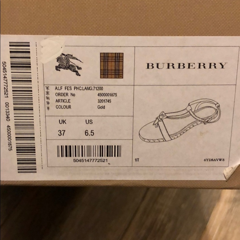 Burberry Espadrilles Sandals - Picture 4 of 5